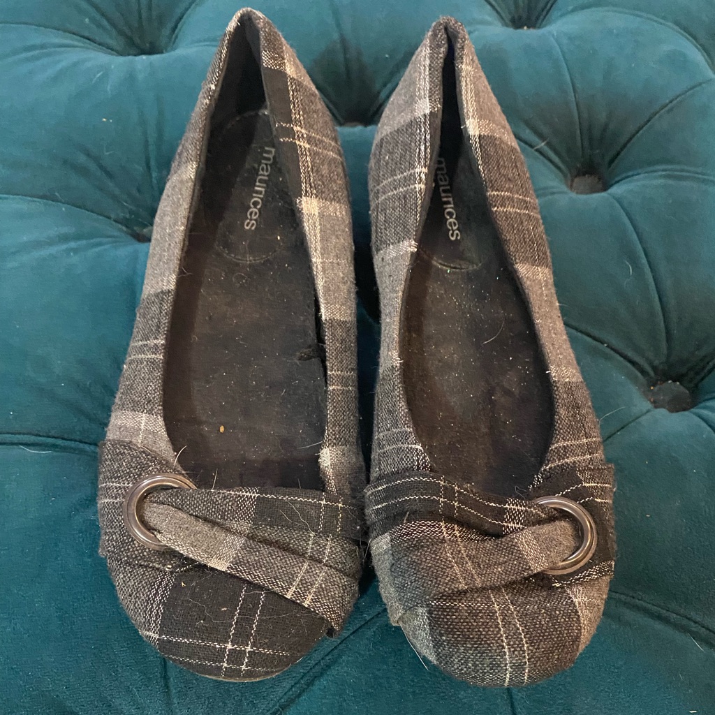 Maurices Brand Plaid Mary Jane Shoe